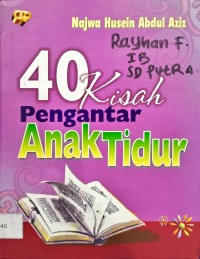 Image of 40 Kisah Pengantar Anak Tidur