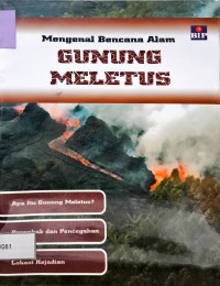 Image of Mengenal Bencana Alam - Gunung Meletus